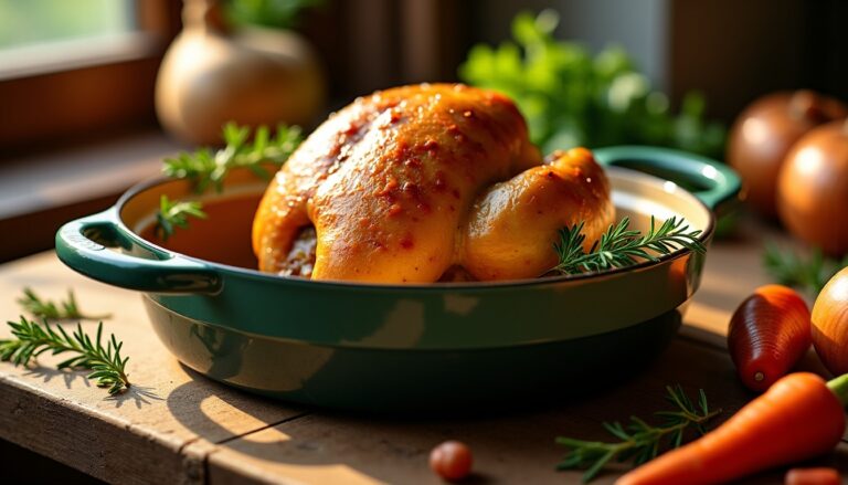 Cuisse de dinde fondante en cocotte : recette simple et express