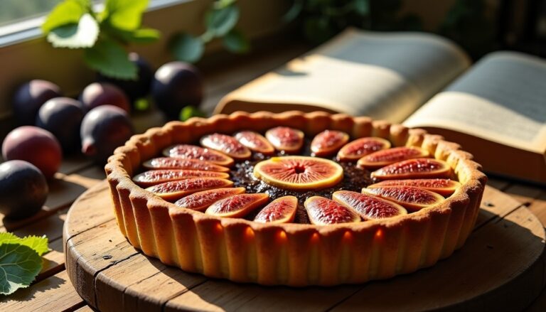 La tarte aux figues de mamie : une recette authentique et simple à réaliser