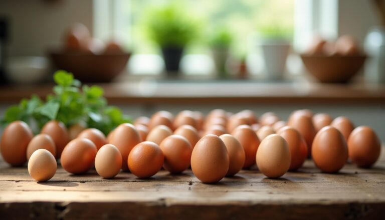 Poids du blanc d'œuf : guide complet selon la taille des œufs