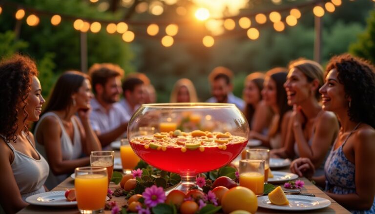 Punch pour 50 convives : les quantités idéales pour assurer le succès de votre fête