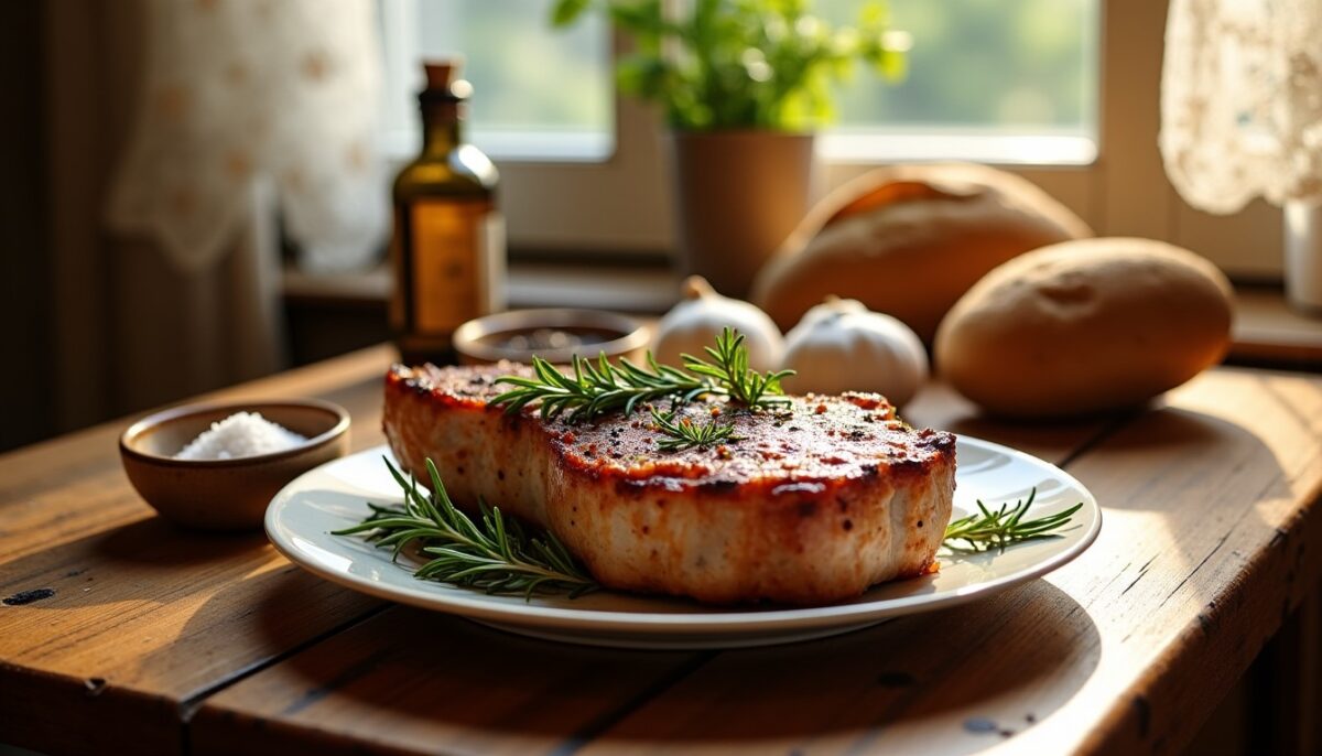 Côte de porc au four : astuces gourmandes pour une cuisson impeccable et une recette simplissime
