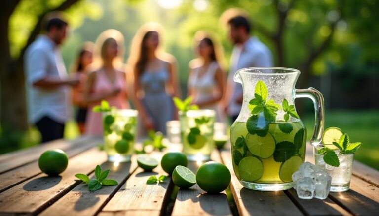 Mojito pour 10 personnes : Ingrédients essentiels et préparation simplifiée pour régaler tous vos invités