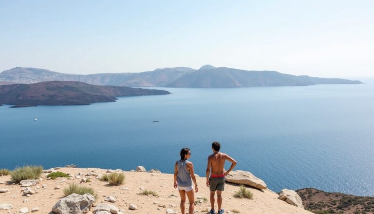 Kamari à Thira, Santorin : votre guide complet plage, randonnées et trésors antiques