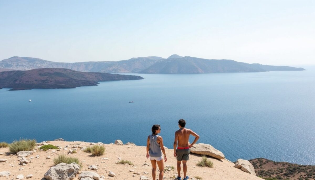 Kamari à Thira, Santorin : votre guide complet plage, randonnées et trésors antiques