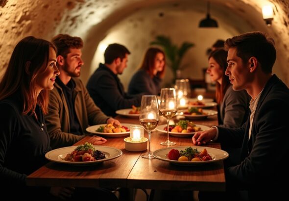 À Saumur, un restaurant troglodyte qui marie saveurs authentiques et cadre exceptionnel