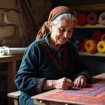 Brochali : Au cœur de l'histoire et de l'artisanat textile du patrimoine caucasien