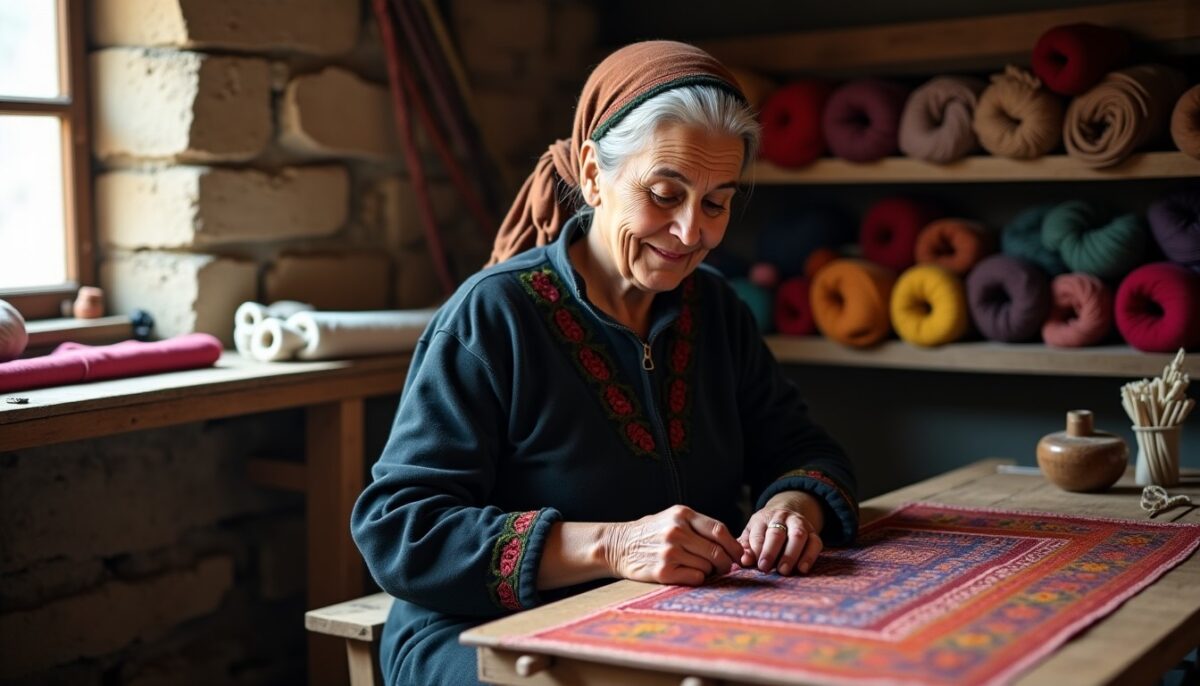 Brochali : Au cœur de l'histoire et de l'artisanat textile du patrimoine caucasien