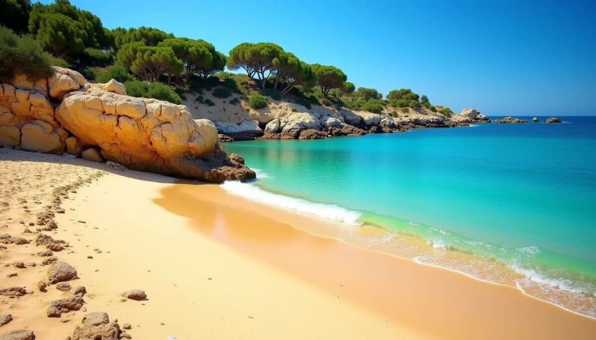 Plage du Trelus à Toulon : un écrin de sable fin au cœur d'un paysage naturel préservé