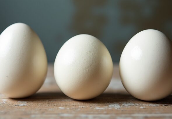 Poids du blanc d'œuf : quelle variation selon la taille de l'œuf ?