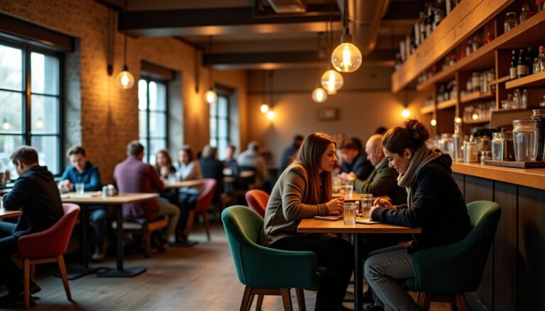 Caffè Forté à Grenoble : un lieu chaleureux entre restaurant et bar en plein cœur de la ville