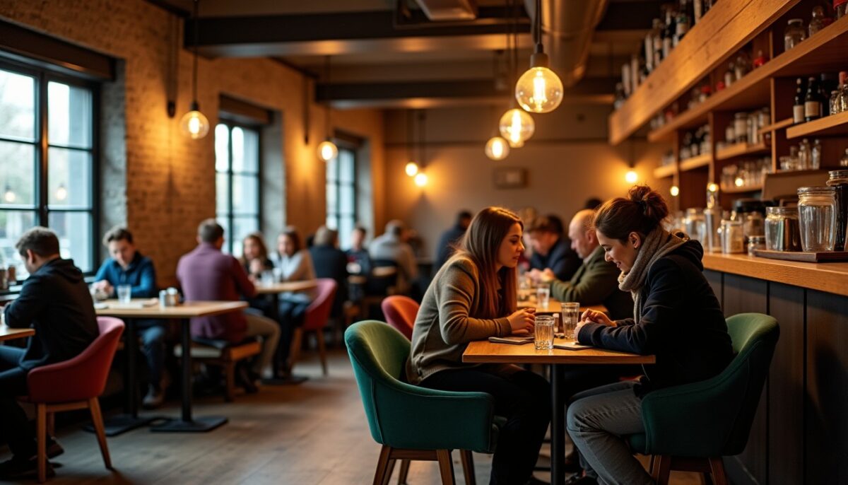 Caffè Forté à Grenoble : un lieu chaleureux entre restaurant et bar en plein cœur de la ville